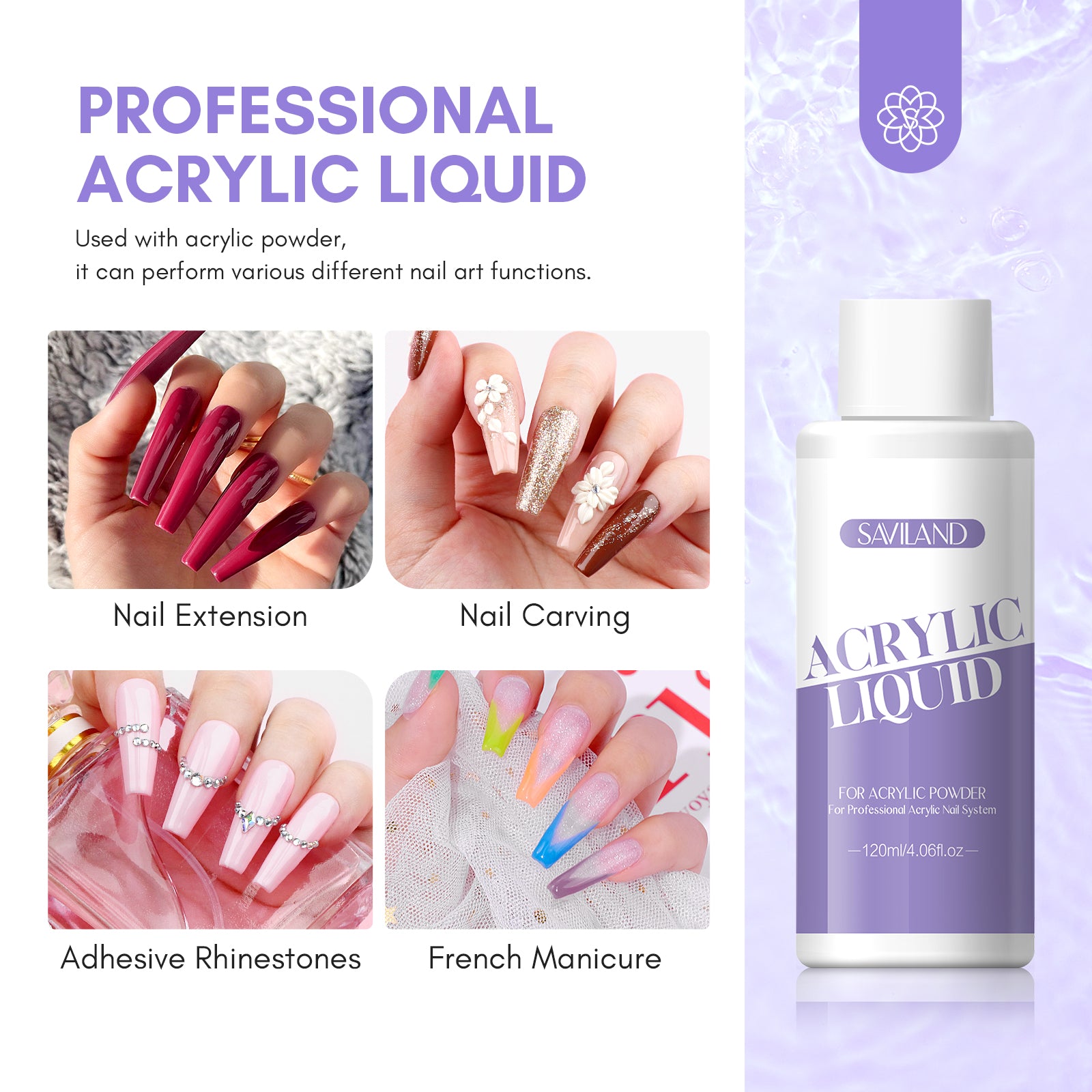 Acrylic online Nails Monomer Professional