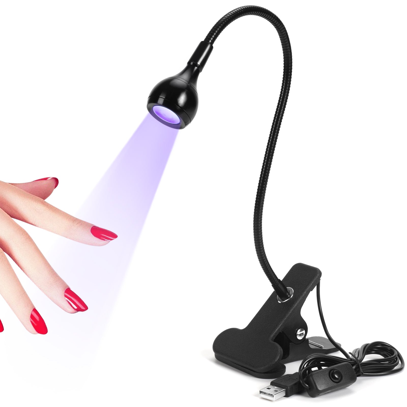 Saviland U V LED Nail Lamp – Mini Led Nail Lamp Gel X Lamp for