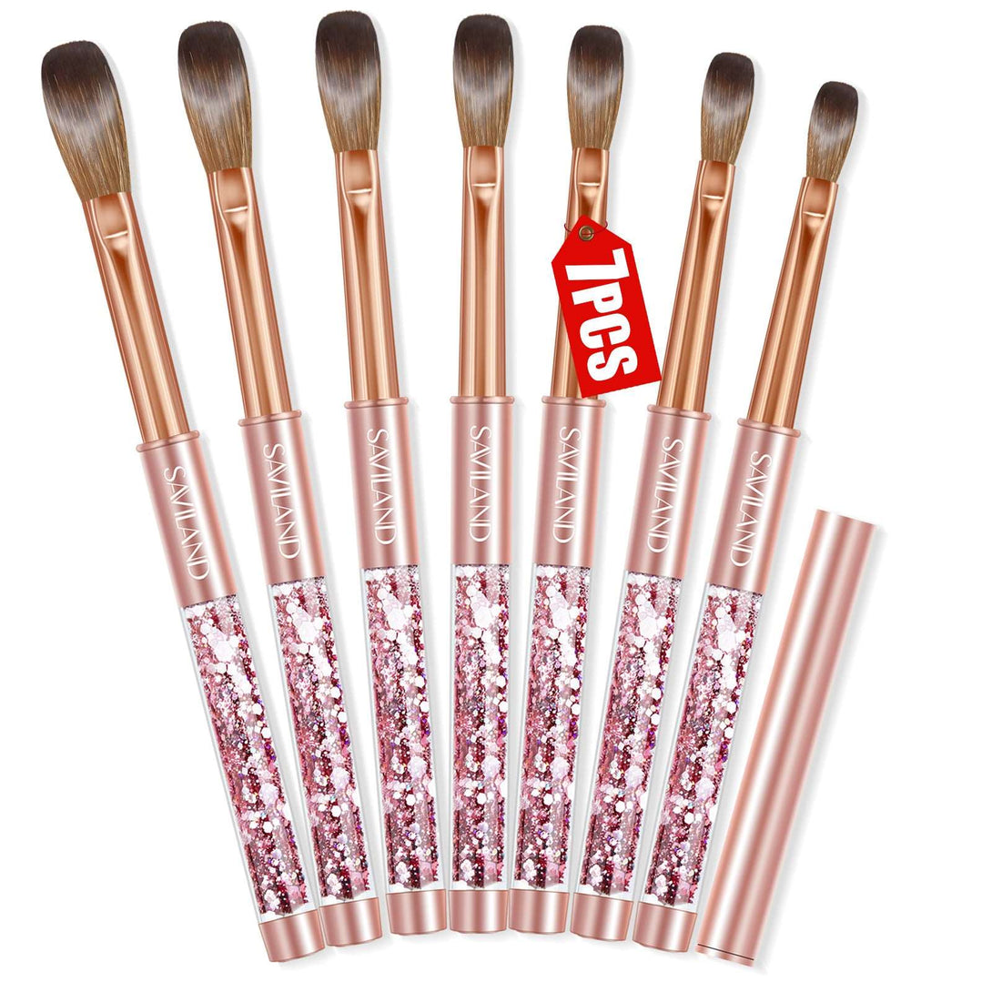7PCS Acrylic Nail Brush Set - Size 4/6/8/10/12/14/16