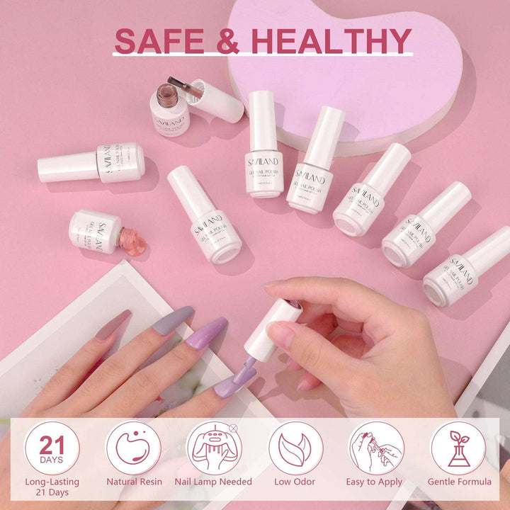 [US ONLY]33PCS Gel Nail Polish Set – 30 Colors