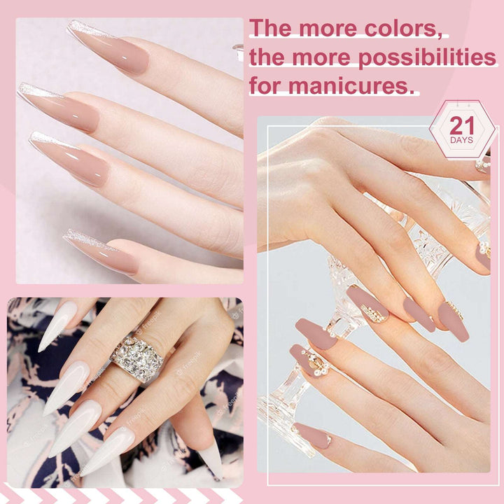 [US ONLY]33PCS Gel Nail Polish Set – 30 Colors