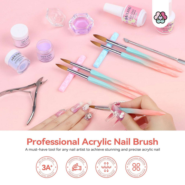 Acrylic nail brush holder display 8 VPD-8 – Beauty Zone Nail Supply