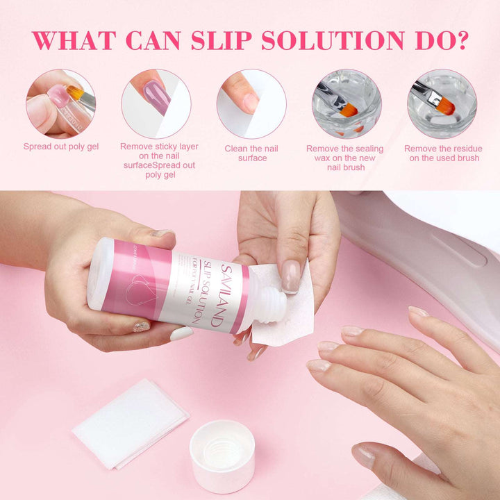 Slip Solution Poly Gel Nail Kit-120ml Slip Solution for Poly Gel