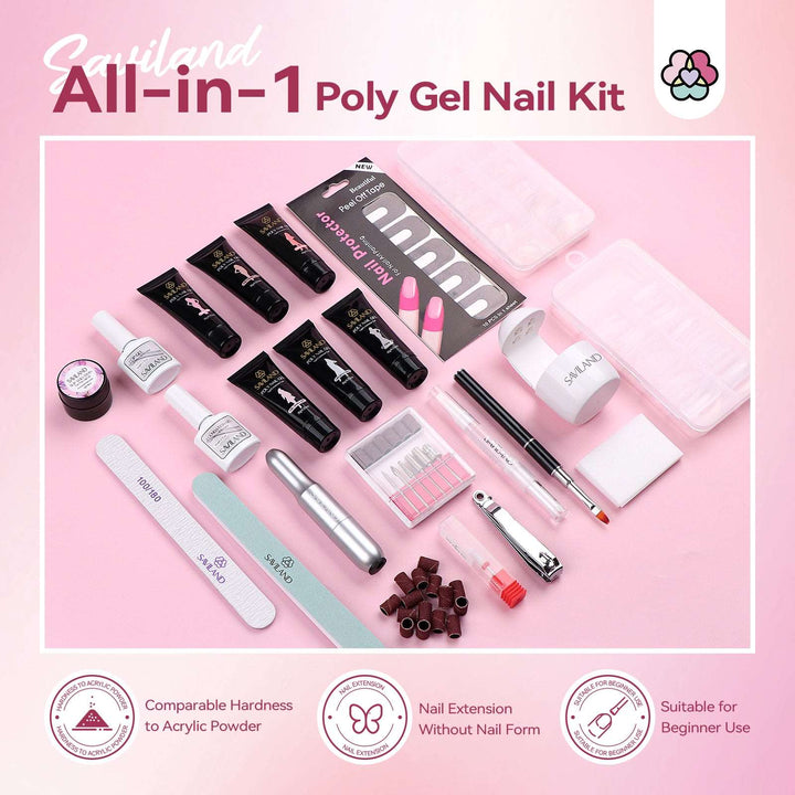 120ml Slip Solution for Poly Gel Nails Liquid Anti-stick Gel Solution Kit
