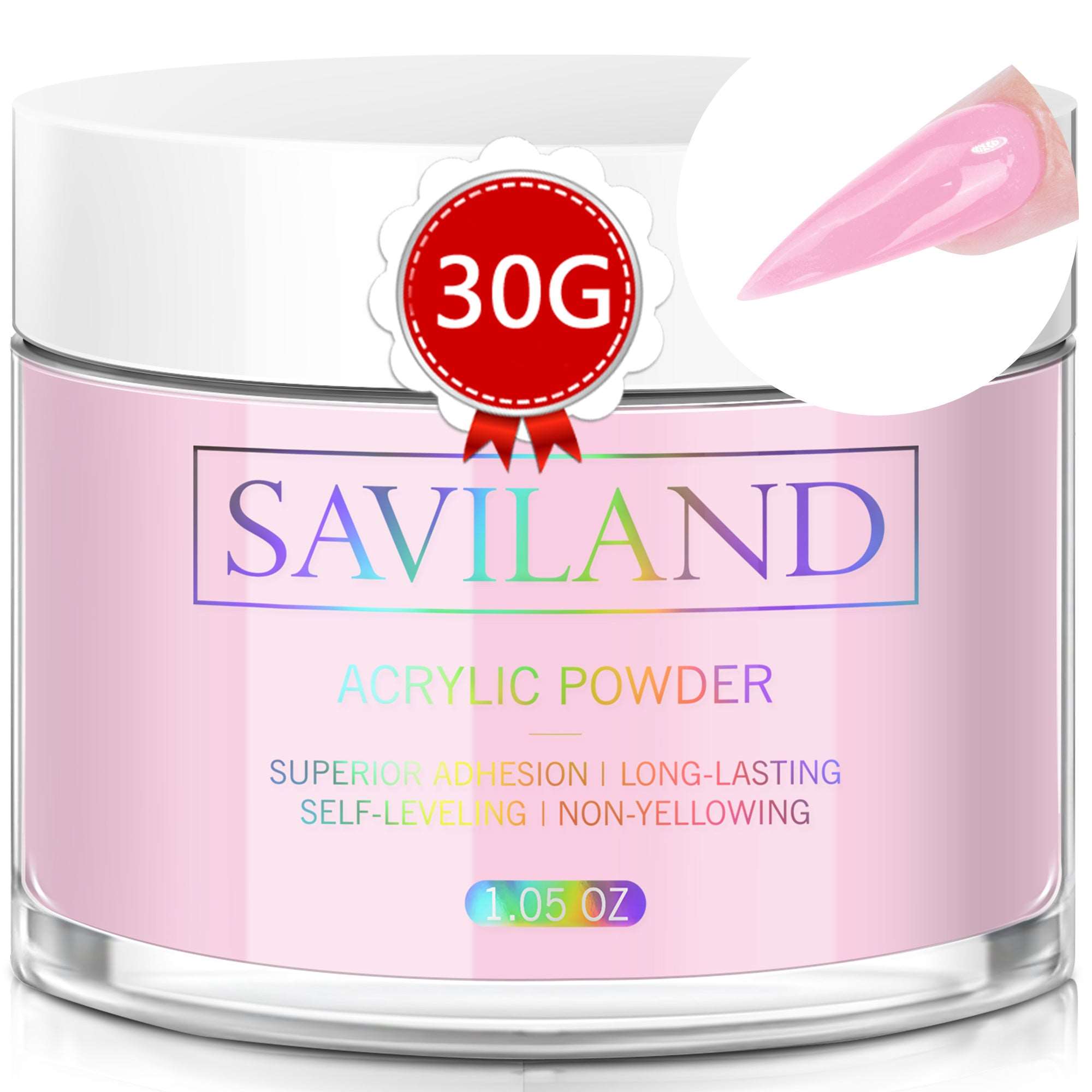 Saviland Black Acrylic Powder - 30g Professional Colored Acrylic Nail  Powder for Acrylic Application, Acrylic Polymer Powder for Nail Extension &  Carving French Manicure, No Need Nail Lamp