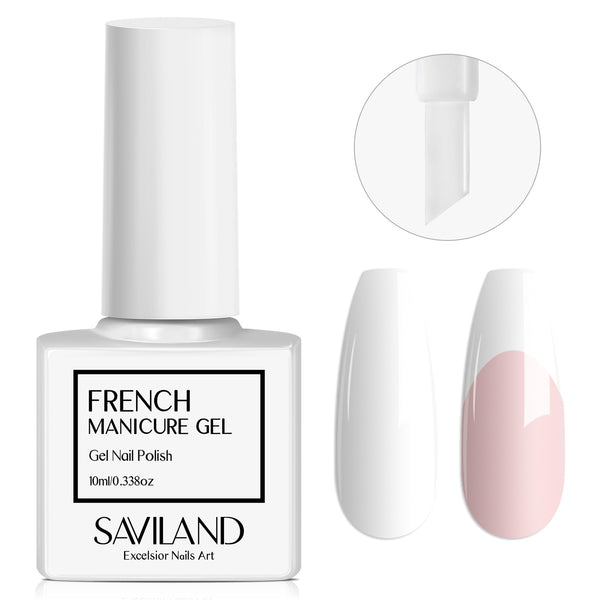French Gel Nail Polish - 10ML, Easy French Smile Line
