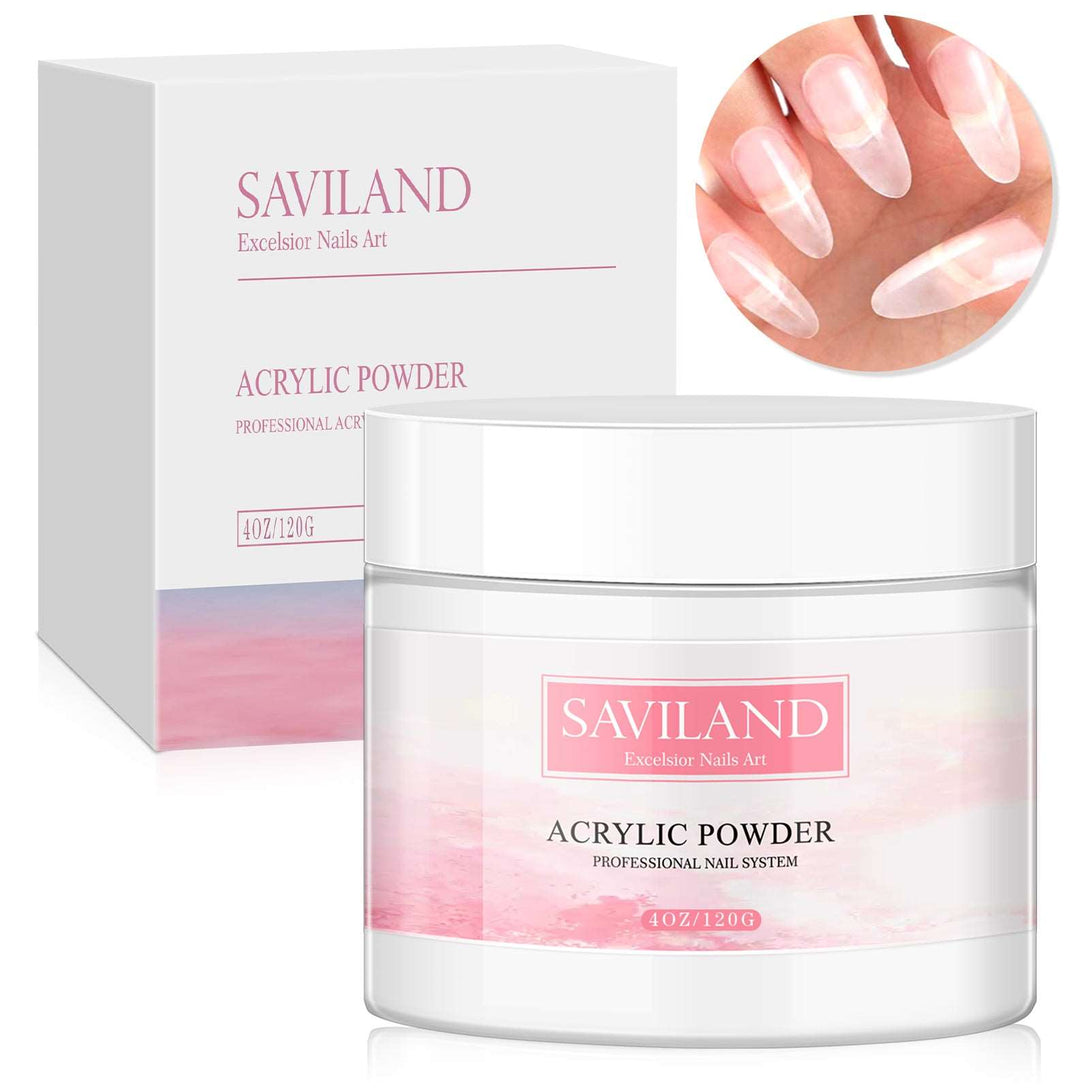 [US ONLY]1pcs 120g Crystal Clear Acrylic Powder