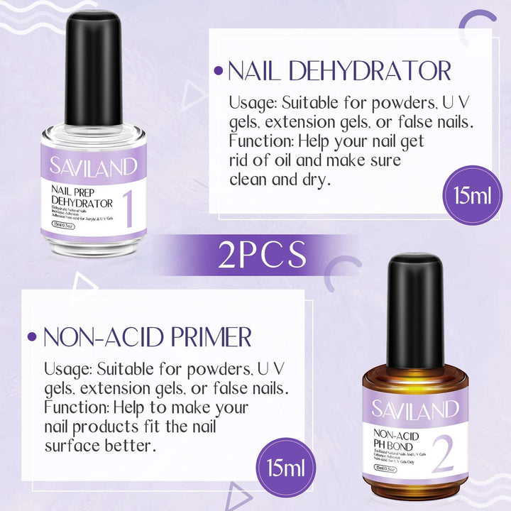 Nail Dehydrator and Primer Set