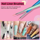 8pcs Nail Art Brush Set