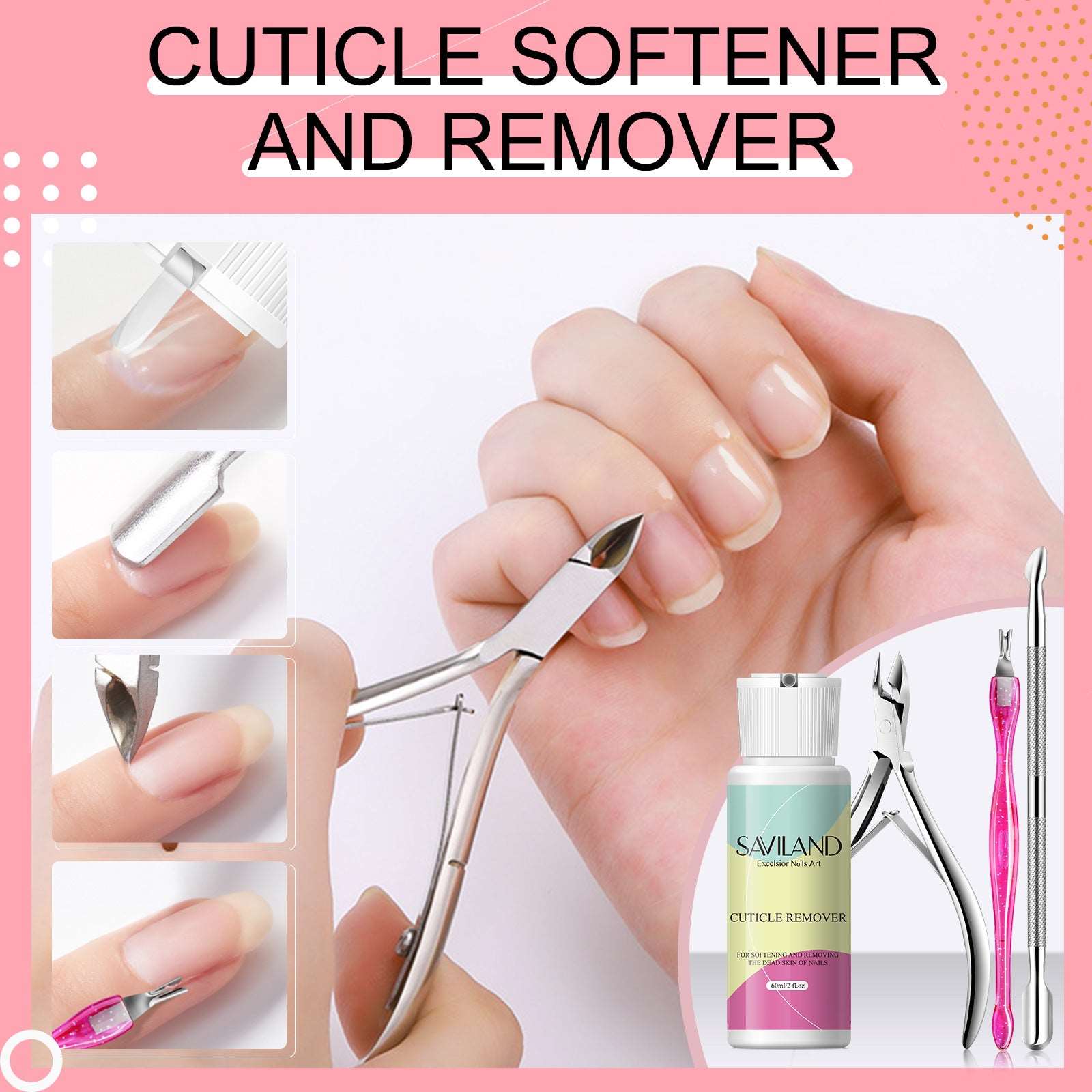 Nail Cuticle Remover Removal Gel Cream 60ml Quickly Removes Cuticle Soften  | eBay