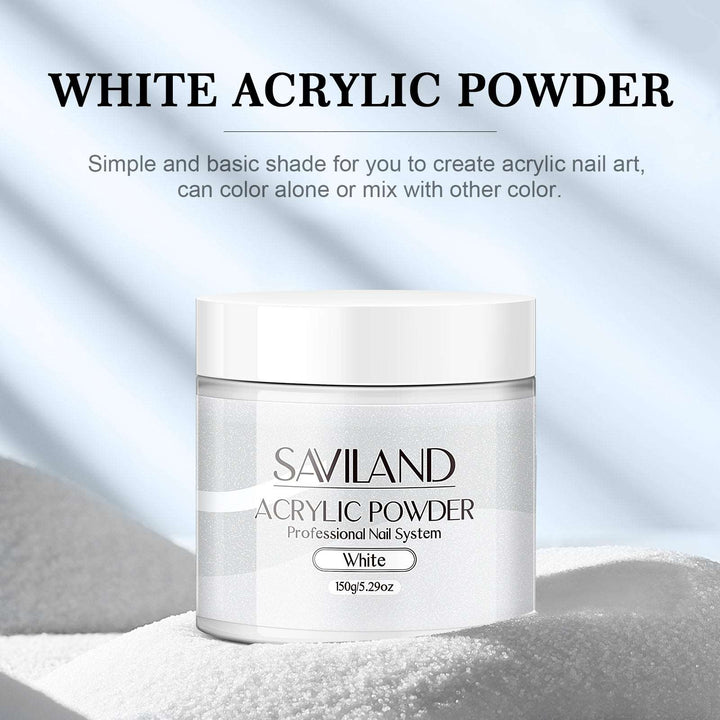 1pcs 150g White Acrylic Powder - 5.29OZ