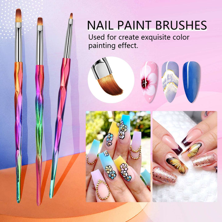18pcs Nail Art Brushes Set