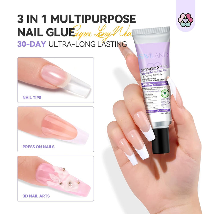 3 in 1 multipurpose nail glue