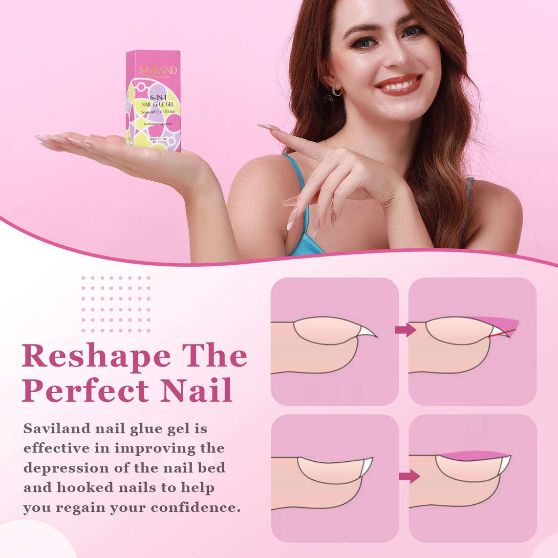 6-IN-1Nail Glue Gel