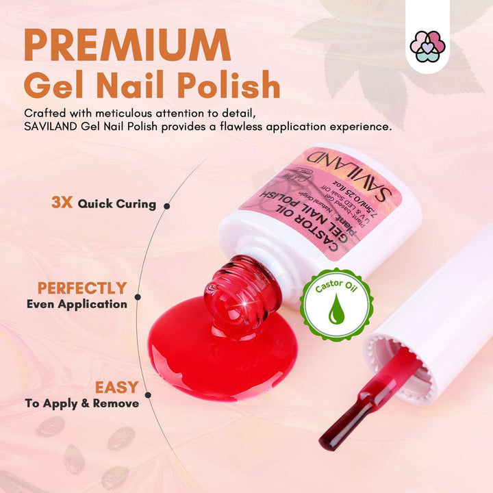 Jelly Gel Nail Polish Set, 30 Colors Translucent Nude Pink Transparent Nail Polish Set