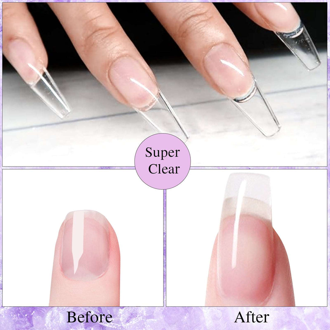 60g Clear Nail Extension Gel Set
