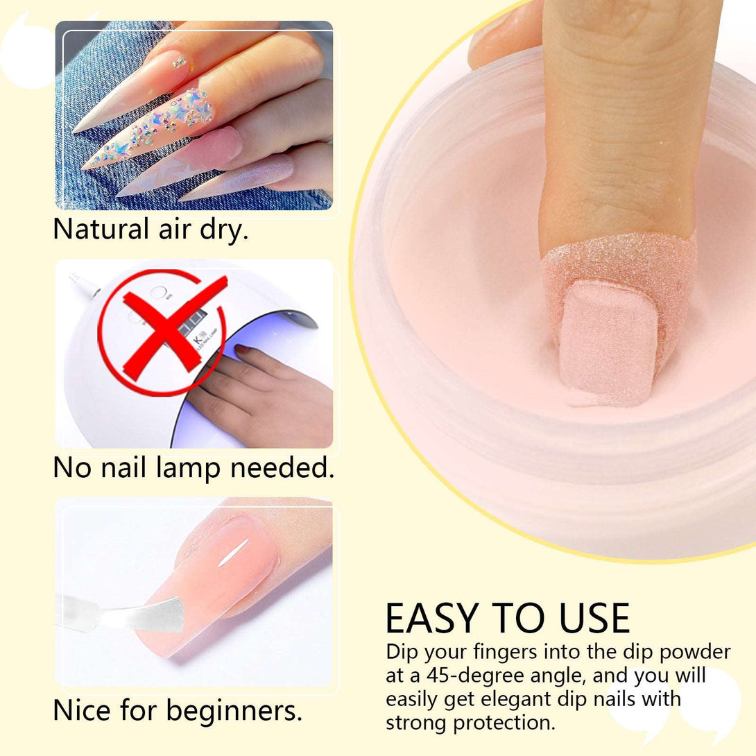 1pc Nude Nail Dip Powder