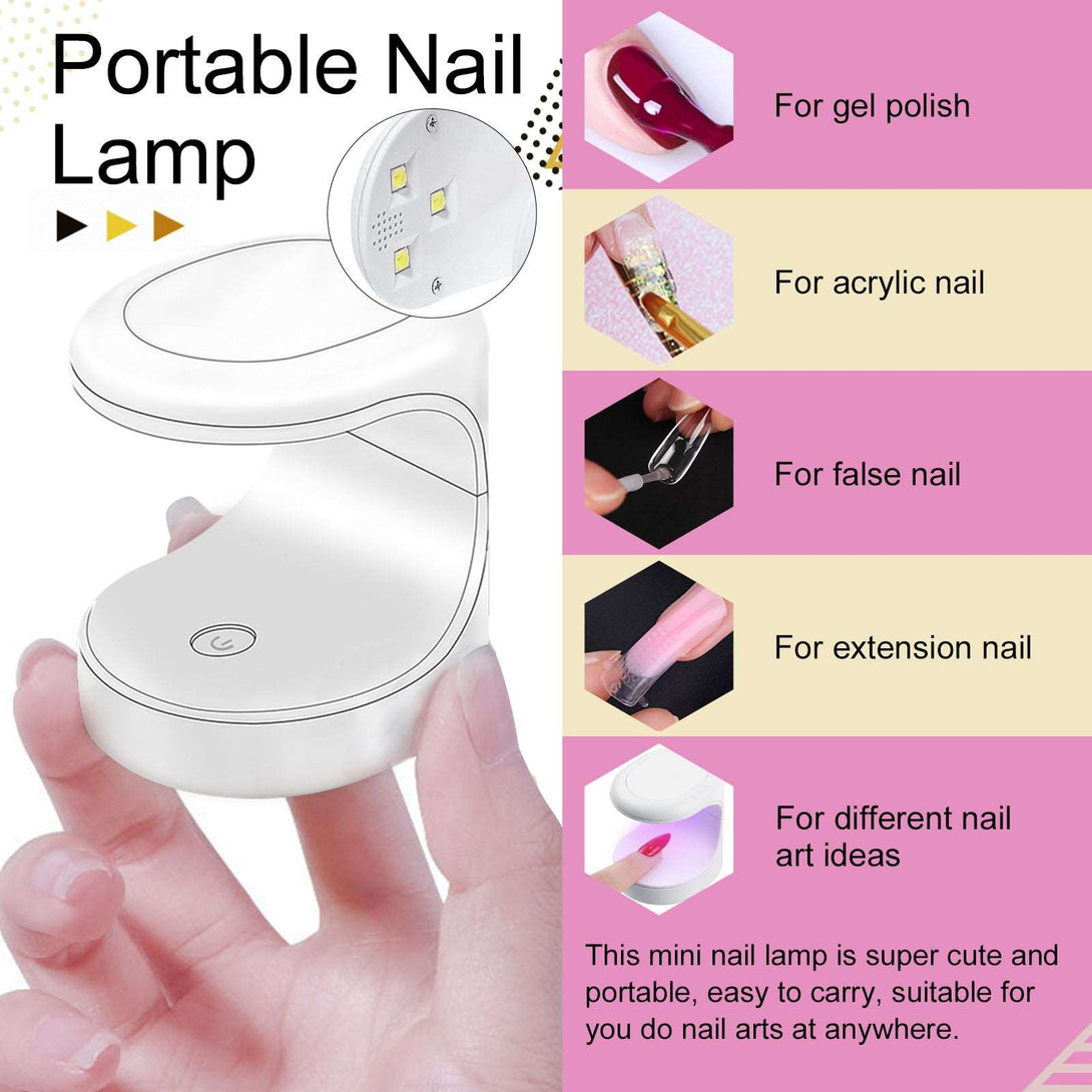 500pcs False Nail Tips and 4 in 1 Glue Gel Kit