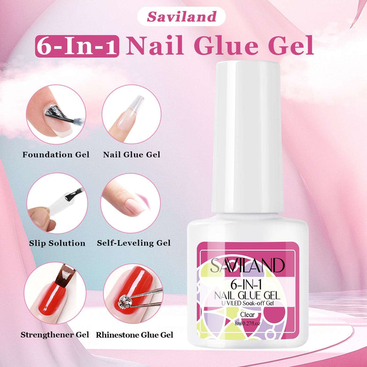 6-IN-1Nail Glue Gel