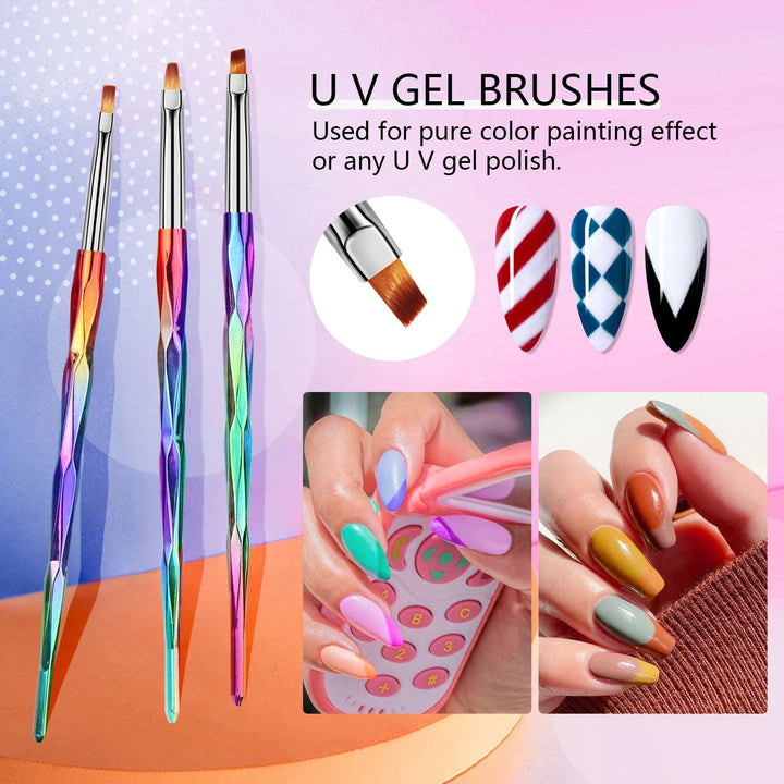 18pcs Nail Art Brushes Set