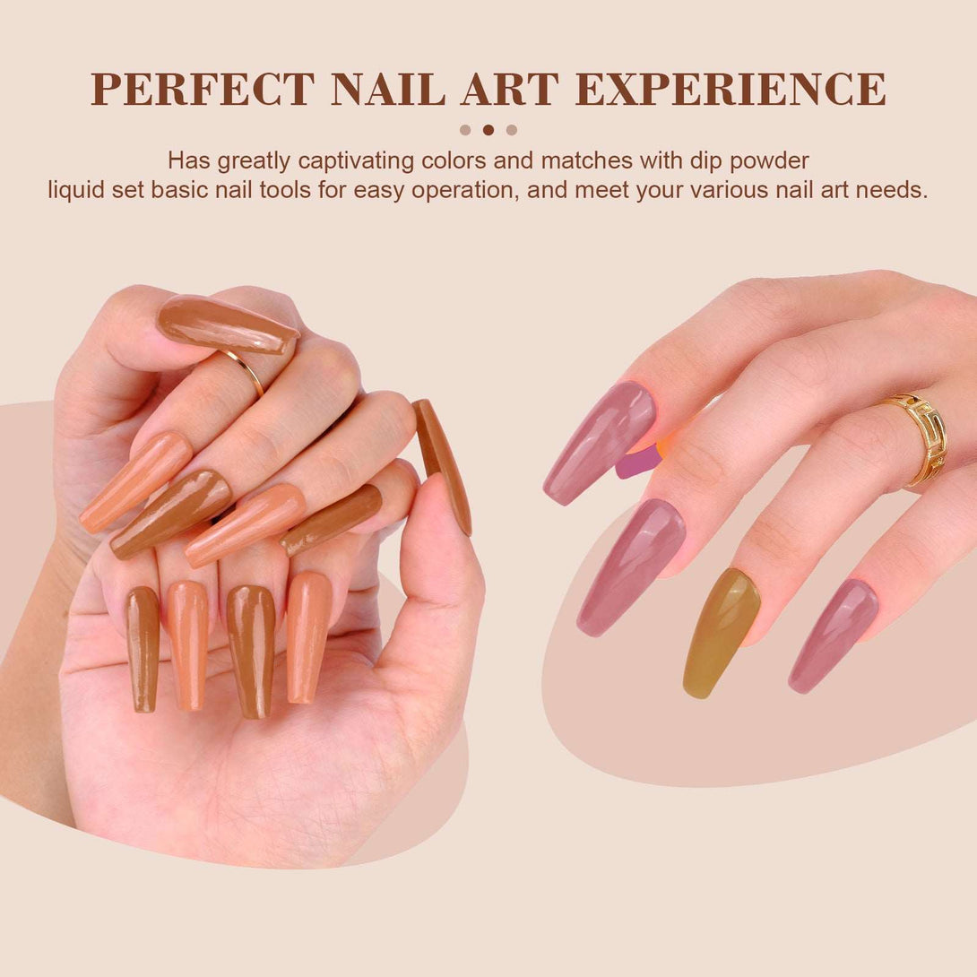 [US ONLY]49PCS Dip Nails Powder Starter Kit - 40 Colors