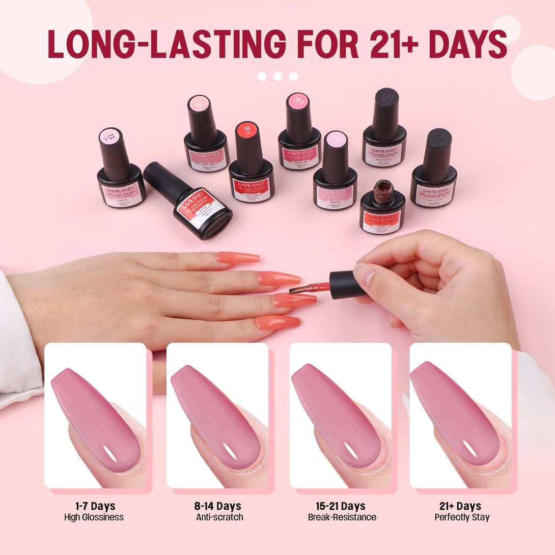 30+3PCS Jelly Gel Polish Set – Sheer Milky Nudes Pink Transparent