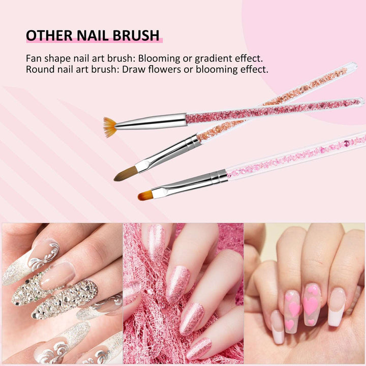 9PCS Double-end Nail Art Brushes
