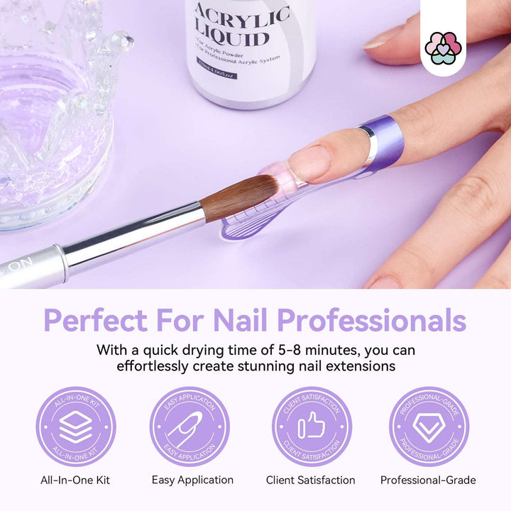 Acrylic Nail Kit with Nail Drill - Professional Use Only Acrylic Powder