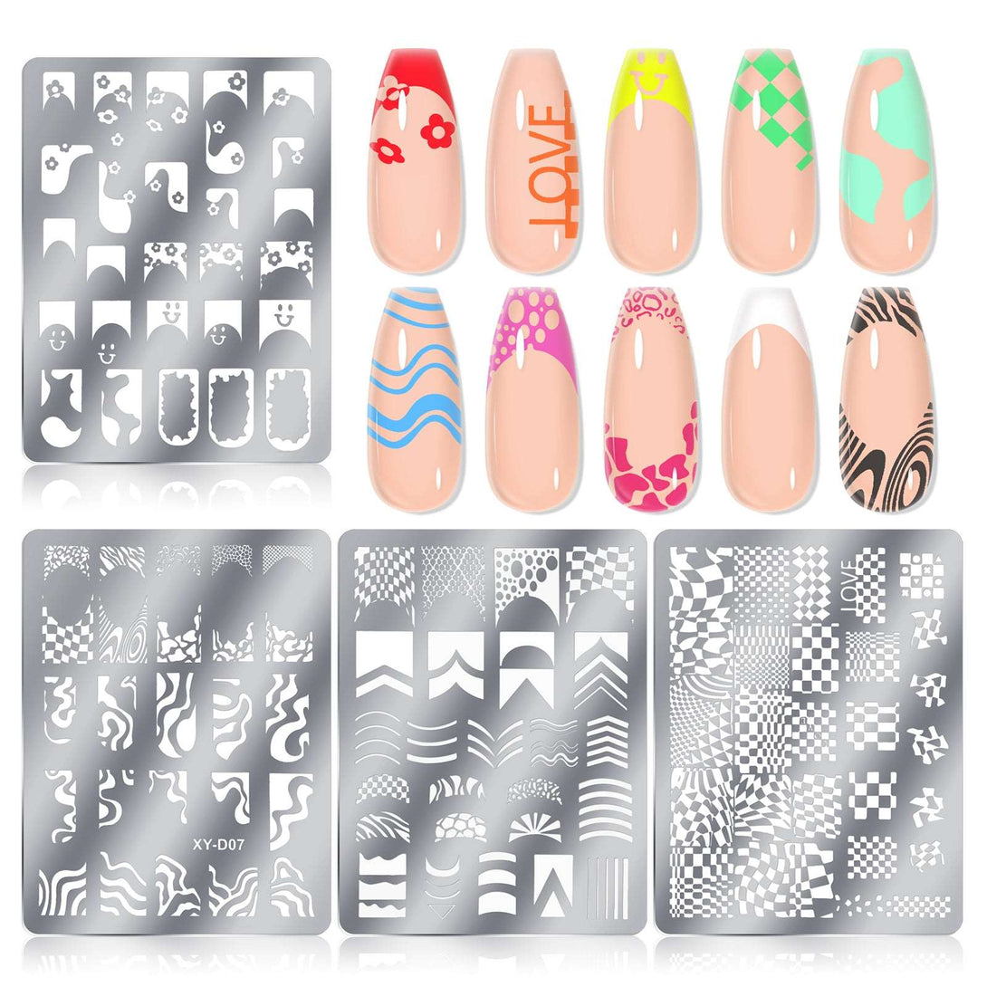 Nail Stamping Plate Set– 4PCS