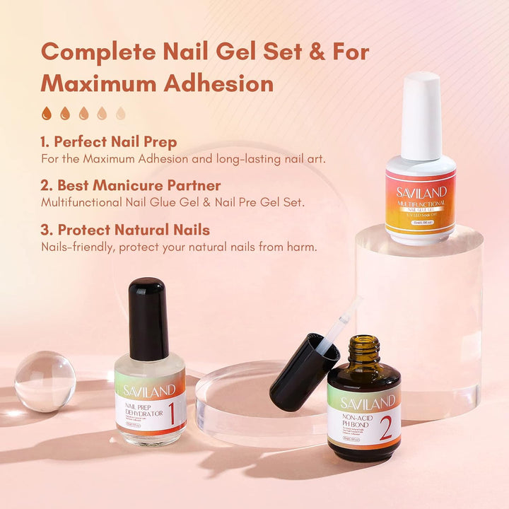 saviland nail glue kit
