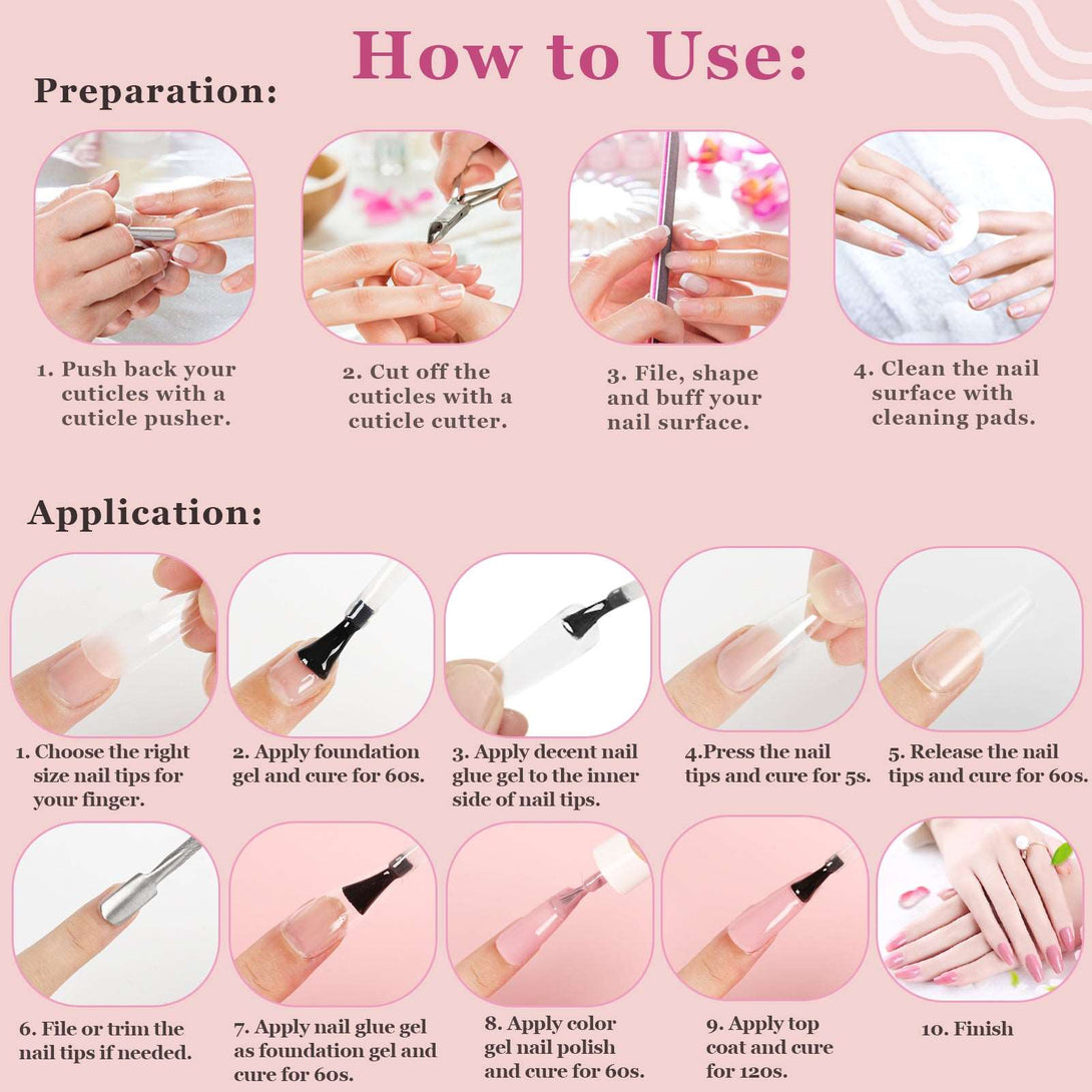 6-IN-1Nail Glue Gel