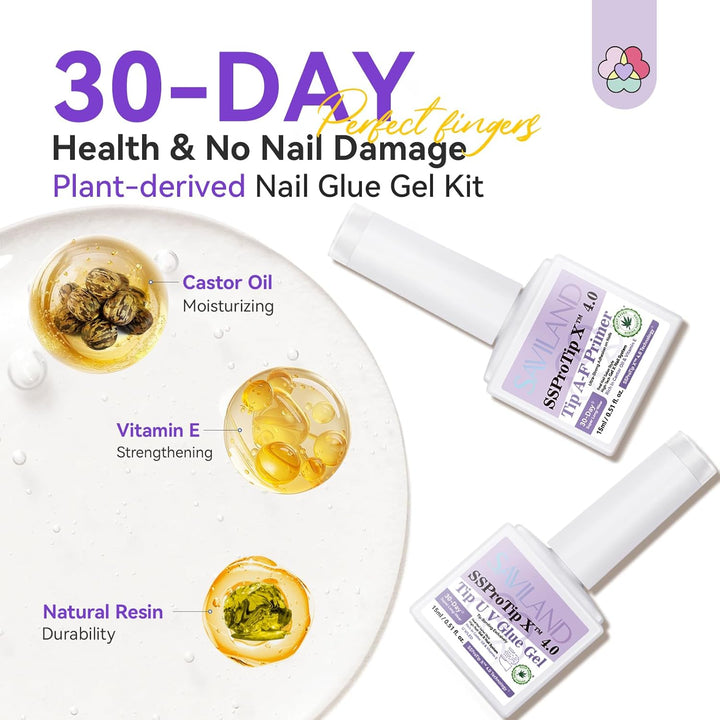 health and no nail damage Gel Nail Glue And Nail Prep Primer