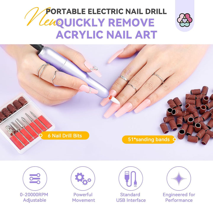 Saviland Acrylic Nail Drill