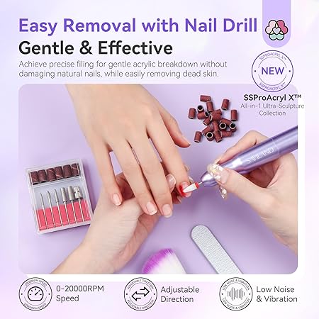 Saviland Acrylic Nail Kit for Brginners