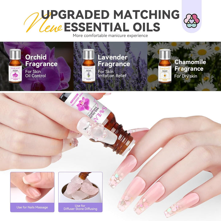 Saviland Acrylic Nail Kit 