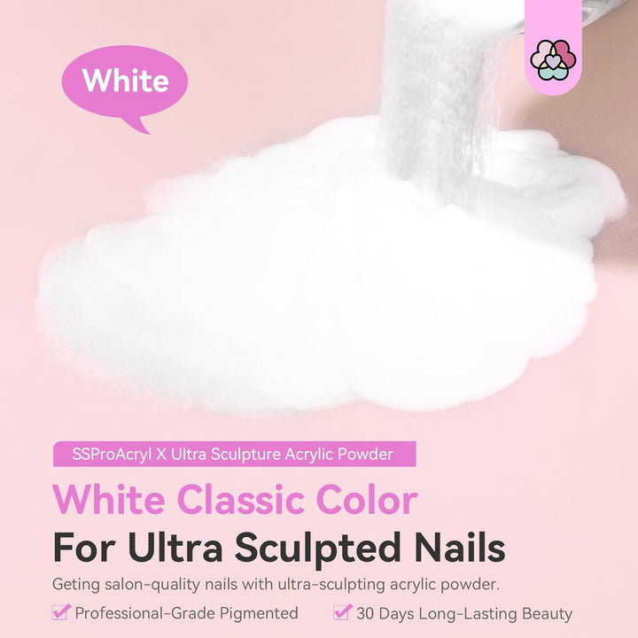 SSProAcryl X™ White Acrylic Powder-04