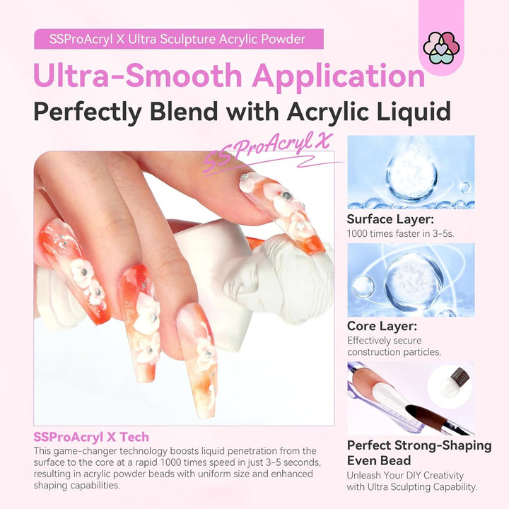 SSProAcryl X™ White Acrylic Powder-05