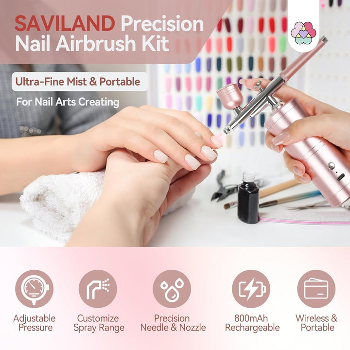 Why choose Saviland cordless airbrush kit