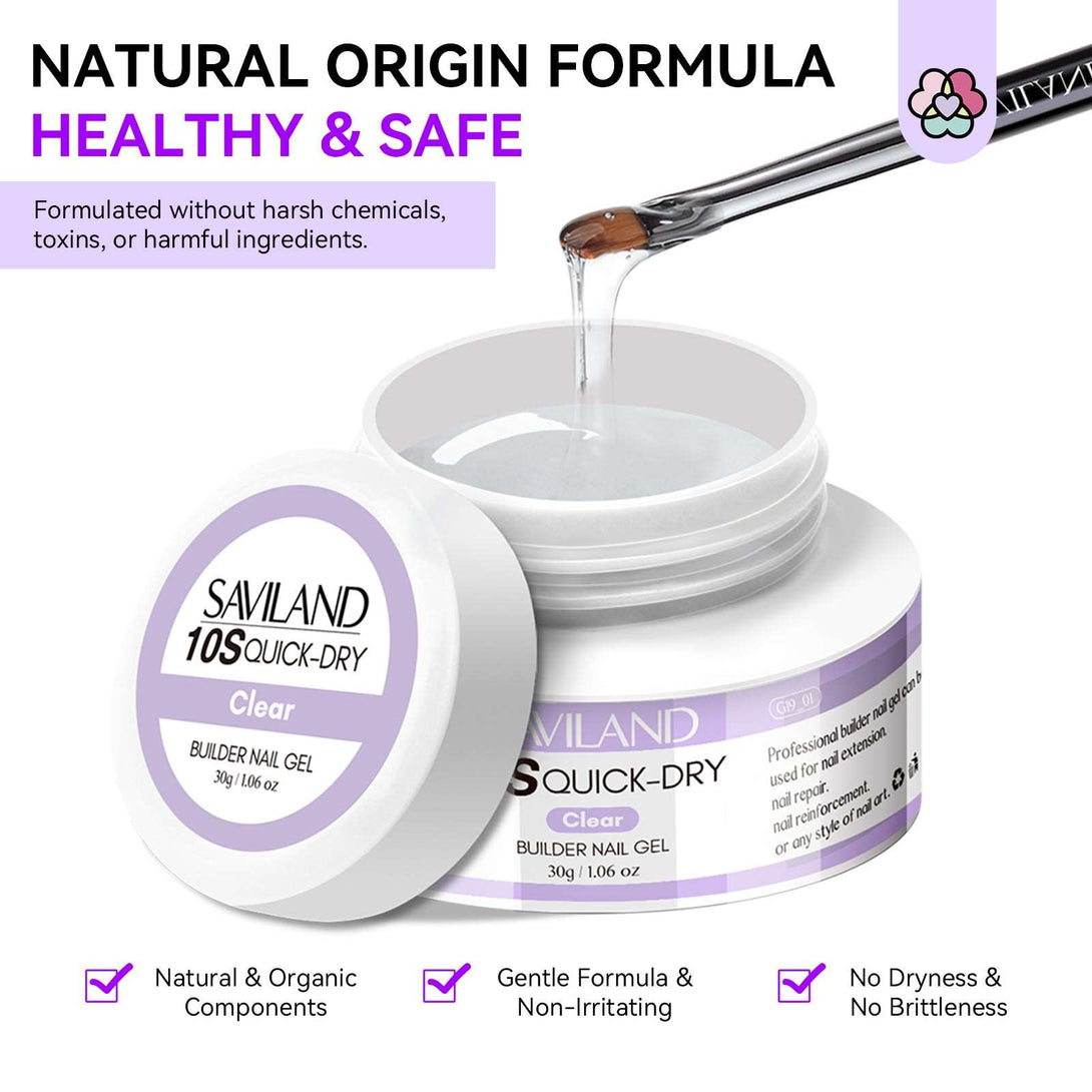 with Air Cushion Design, Clear Hard Gel
