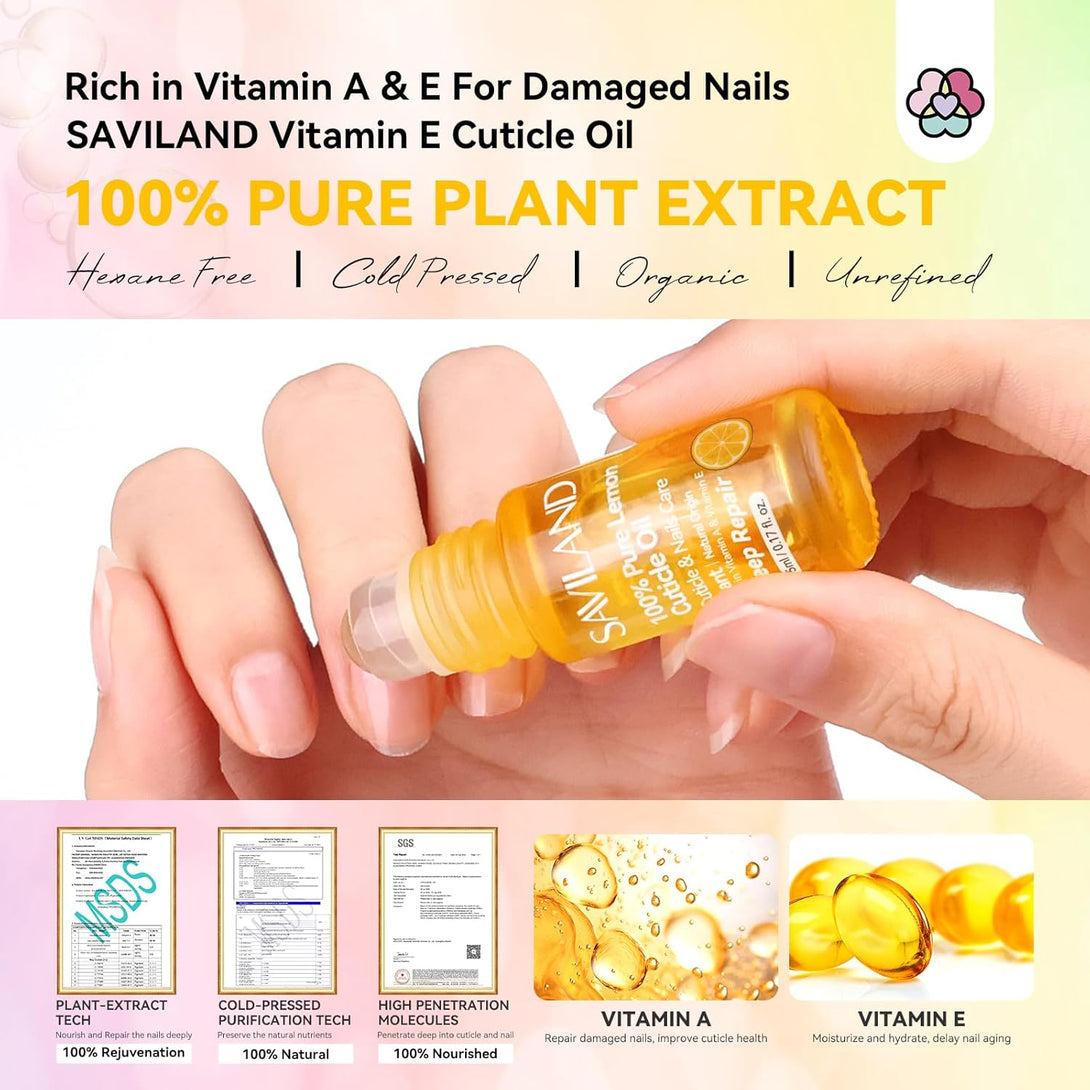 Saviland cuticle oil roller