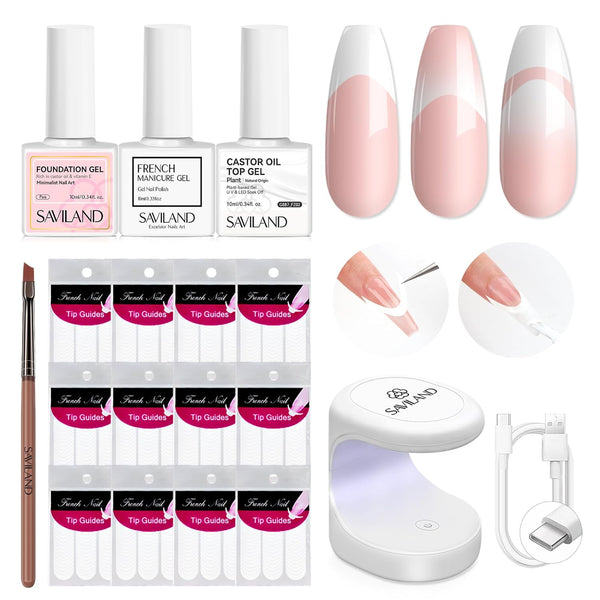 French Manicure Kit with Everything