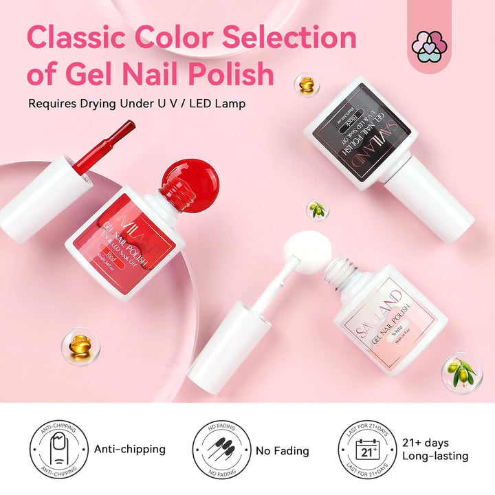 Saviland Professional Acrylic Nail kit-6