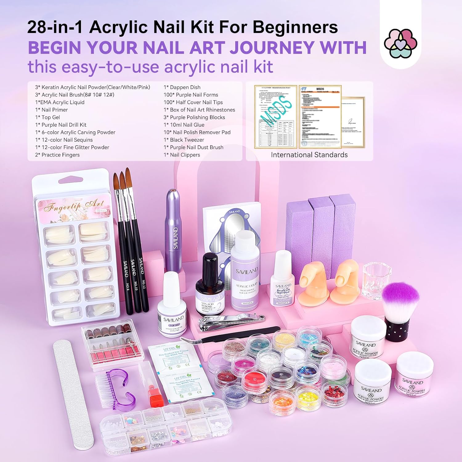 Popular acrylic nail kit