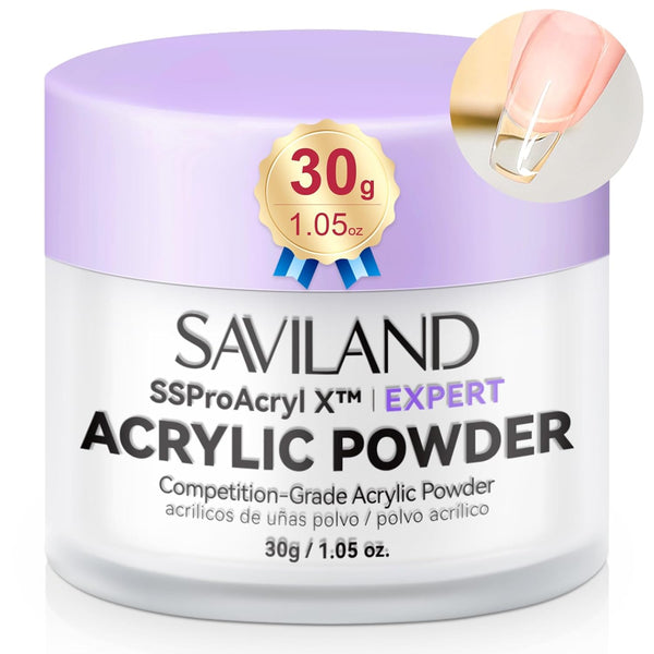 Saviland Ultra-Smooth Clear Acrylic Powder