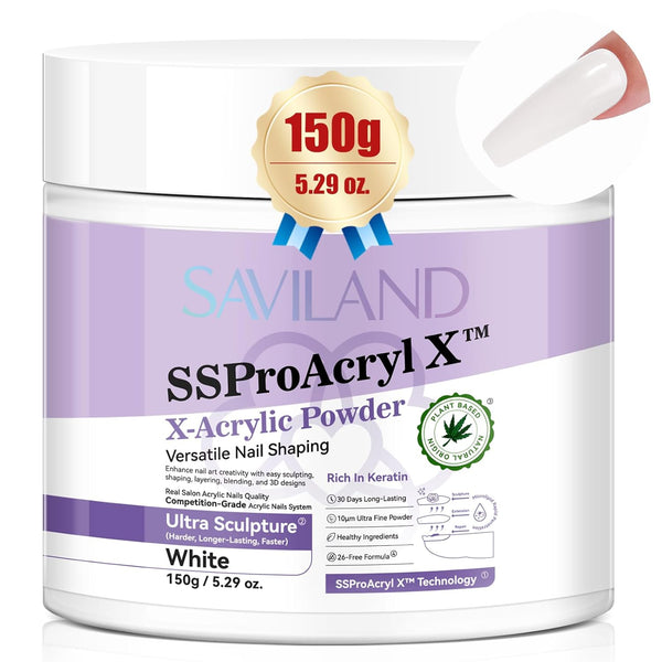 5.29oz Long-Lasting White Acrylic Powder