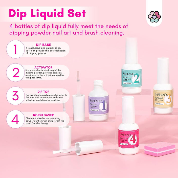 Saviland dip liquid set