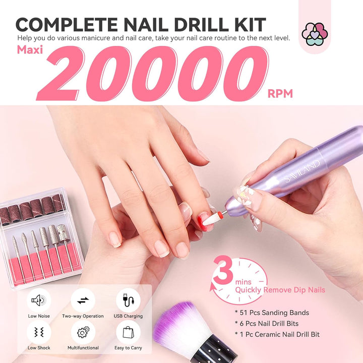 saviland dip powder nails starter kit-04