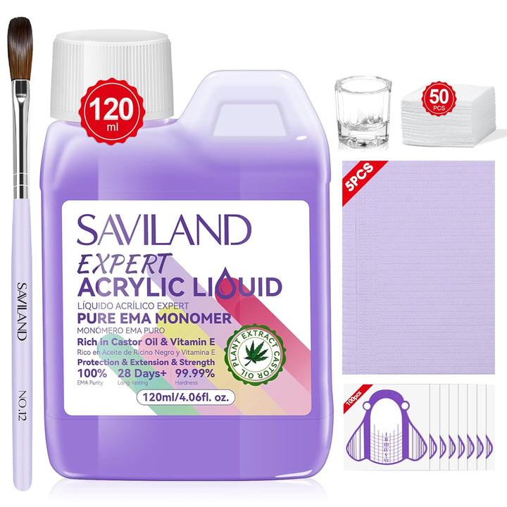 Saviland EMA Acrylic Liquid Monomer-4OZ