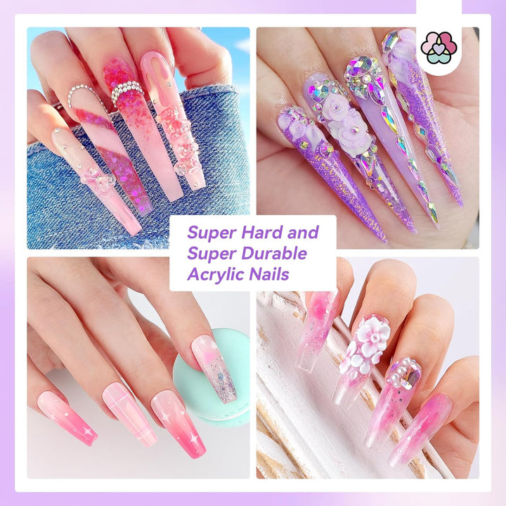 make super hard and durable acrylic nails