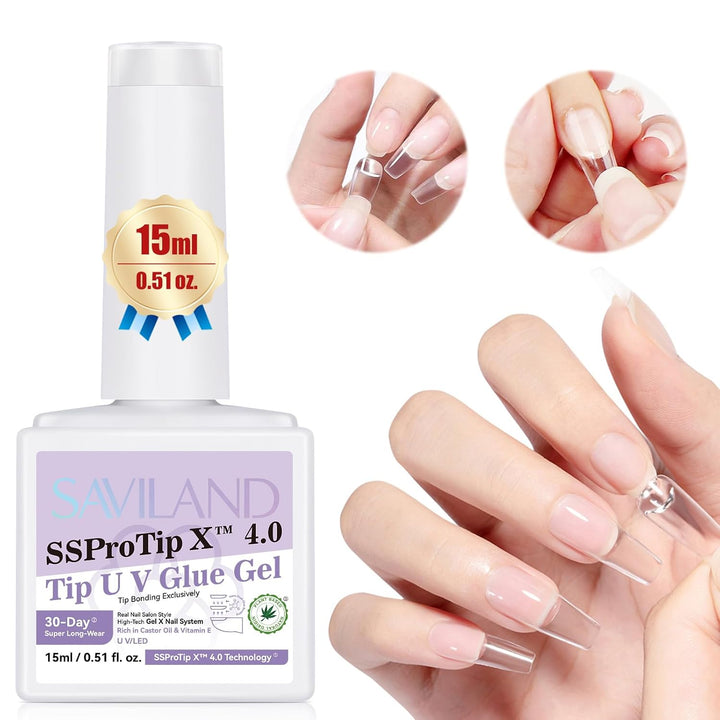 SSProTip X 4.0 Nail Glue for Gel